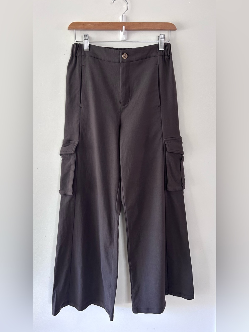 HALARA Wide Leg Baggy Casual Cargo Pant | Small Petite Length